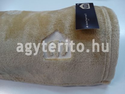 silky bézs pléd takaró m