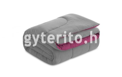 Ágytakaró pléd párna szürke/rózsaszín készlet takaró, ágytakaró