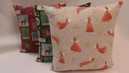 karácsonyi díszpárnák 3 álló
